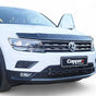Black Bonnet Protector Bug Guard Wind Stone Deflector for VW Tiguan 2016-2021 - Luxell Europe