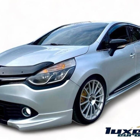 Black Bonnet Protector Stone Deflector Guard for Renault Clio MK5 2019-2021 - Luxell Europe