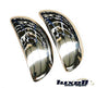 Chrome Door Handle Cover Set for Citroen C1 2005-2014, Peugeot 206 1998-2006, Toyota Aygo 2007-2014 (2-Door, 2 Pieces Stainless Steel) - Luxell Europe