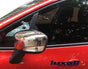 Chrome Side View Wing Mirror Trim Cover 2 Pcs for Renault Captur / Clio MK4 / ZOE / Nissan Micra - Luxell Europe