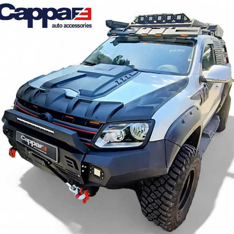 Dragon Model ABS Black Bonnet Scoop Hood Vent Cover for Amarok 2010-2023 - Luxell Europe