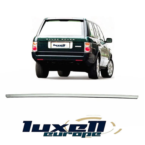 Fits Range Rover L322 2002 - 2013 Chrome Tailgate Boot Lid Trim Strip Streamer 1 Pcs - Luxell Europe