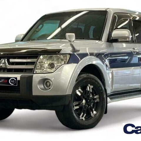 Premium Black Bonnet Protector Stone Deflector for Mitsubishi Pajero Shogun 1998-2006 - Luxell Europe