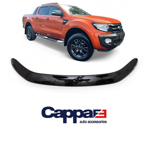 Premium Quality Black Bonnet Protector Stone Bug Deflector for Ranger 2011-2015 - Luxell Europe