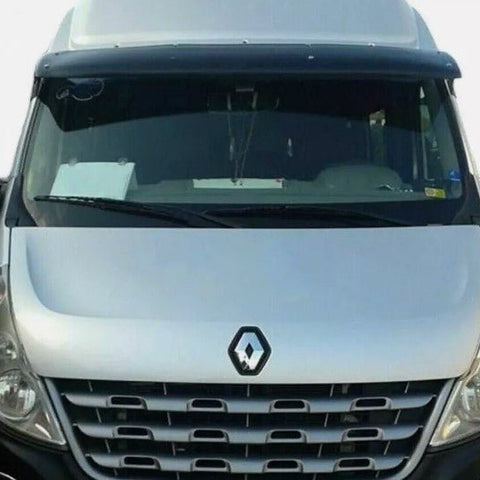 Sun Visor Solid Black ABS for Renault Master / Movano / NV400 2010 - 2017 (5mm) - Luxell Europe