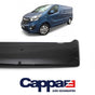 Sun Visor Solid Black ABS for Renault Trafic 2001-2023 & Vauxhall Vivaro 2001-2018 - Luxell Europe