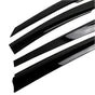 Fits Dacia Duster 2018-2022 Wind Rain Deflector , Front Side Door Window Vent Visor 4 Pcs
