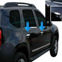 Fits Dacia Duster Sandero and Stepway Chrome Exterior Door Handle Cover 4 Pcs 4 DOOR