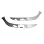 Fits Renault Clio MK4 2012-2019 Chrome Front Bumper Head Lamp Light Surround Trim 2 Pcs - Luxell Europe