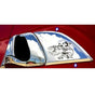 Fits Scania 4&R&P&G Series Chrome Exterior Door Handle Cover Plates Set 2 Pcs - Luxell Europe