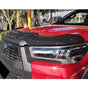 Fits Toyota Hilux 2020-2022 Black Bonnet Protector Stone Bug Deflector High Quality - Luxell Europe