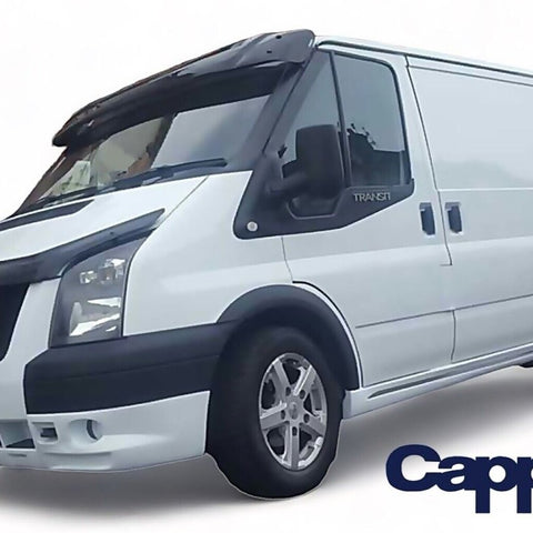 Sun Visor & Bonnet Protector Stone Deflector 2 Pcs Fits Transit Mk7 2006-2013 - Luxell Europe