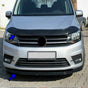 Vw Caddy Mk4 2015-2019 Lower Front Abs Gloss Black Splitter & Bonnet Deflector 2Pcs - Luxell Europe