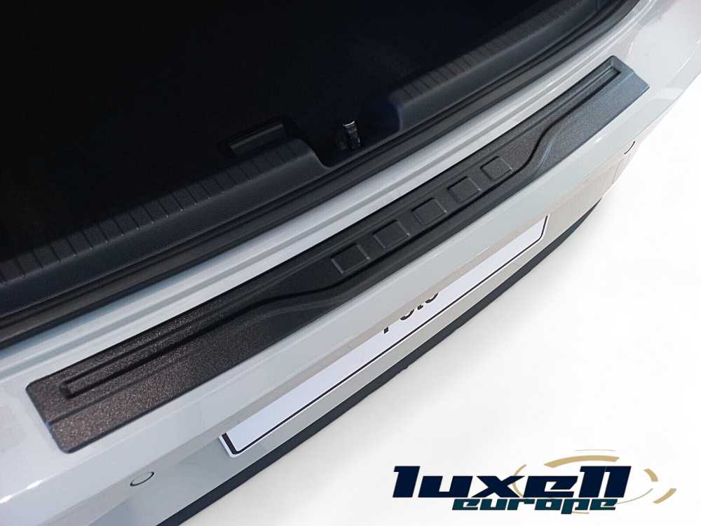 3D Bumper Protector S. Steel Black ABS coating For PEUGEOT 2008 I (2013 - 2019) - Luxell Europe