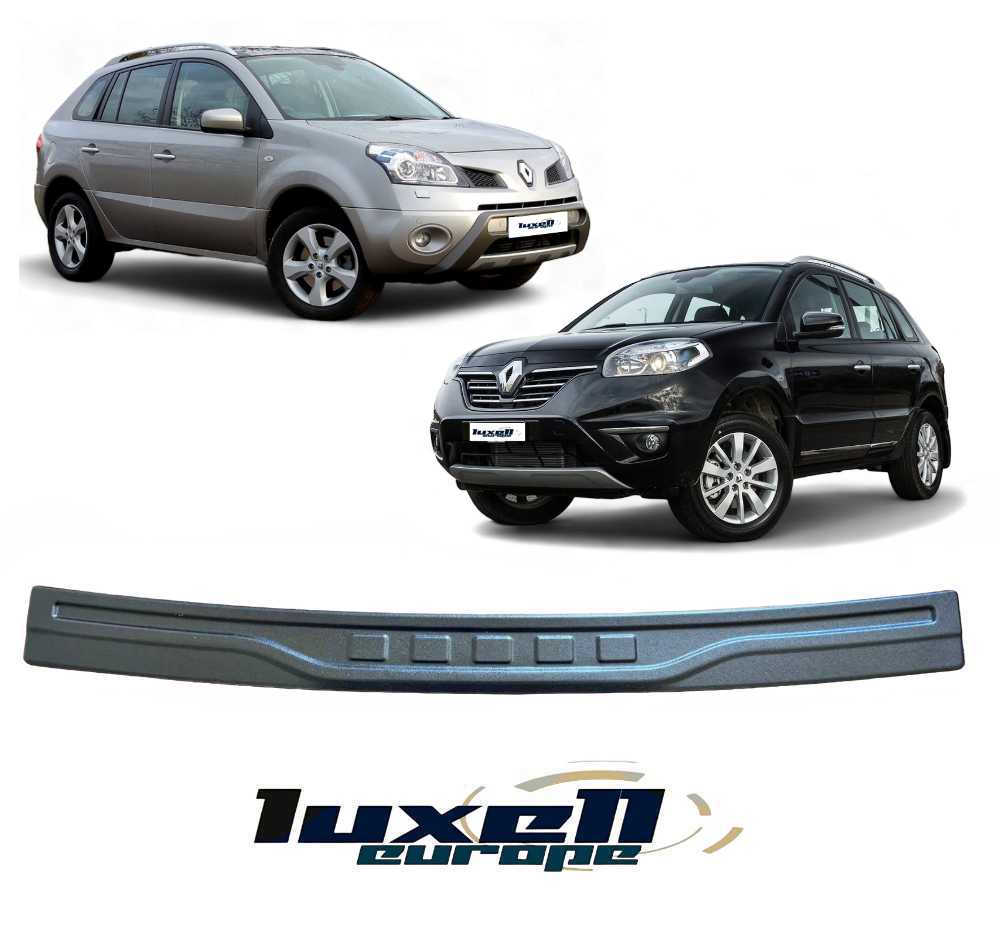 3D Bumper Protector S. Steel Black ABS coating For RENAULT KOLEOS (2008 - 20016) - Luxell Europe