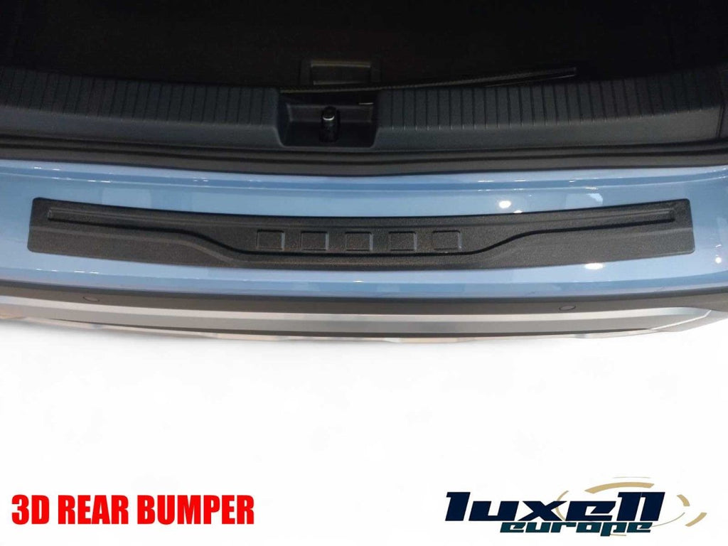 3D Bumper Protector S. Steel Black ABS coating For RENAULT KOLEOS (2008 - 20016) - Luxell Europe