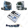 4 PCS Chrome Side Door Handle Cover Set - Stainless Steel - Fits Volvo FH/FM - Luxell Europe