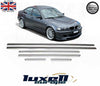 6 - Piece Stainless Steel Side Door Streamers for BMW 3 Series E46 HB - Saloon (1998 - 2007) - Luxell Europe