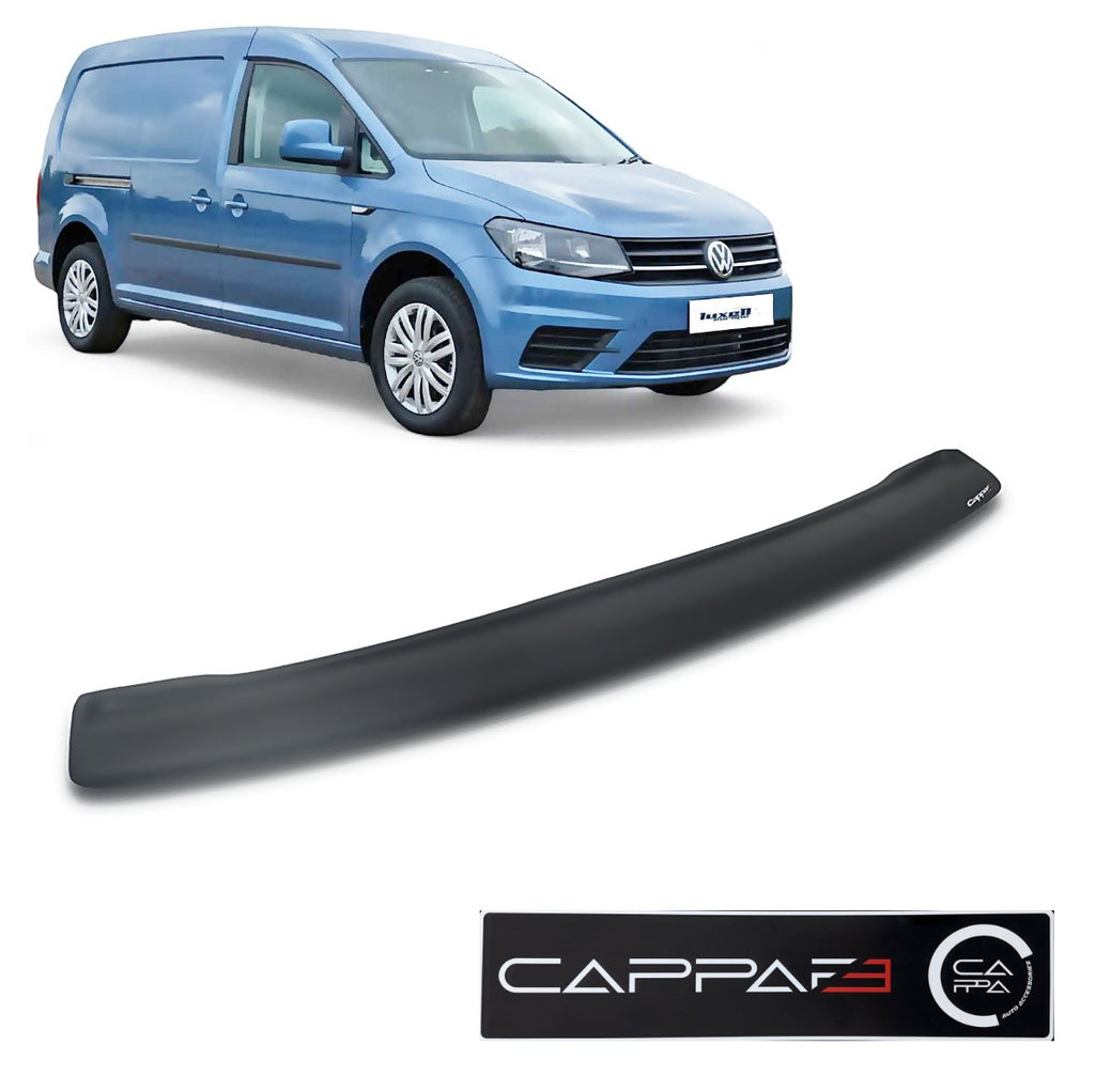 ABS Plastic Black Rear Bumper Protector for Caddy MK4 IV 2015-2020 - Perfect Fit - Luxell Europe