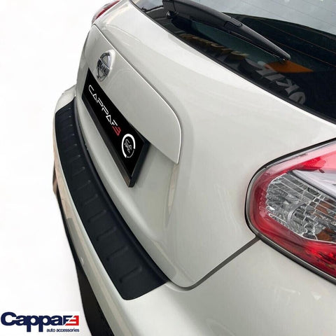 Abs Plastic Rear Bumper Protector (Black) Fit Nissan Juke F15 2014-2018 - Luxell Europe