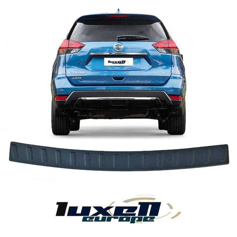 ABS Plastic Rear Bumper Sill Protector (Black) for Nissan X-Trail T32 (2018-2021) - Luxell Europe