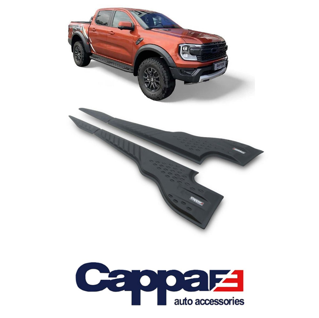 ABS Plastic Side Door Cladding for Ranger T6, T7, T8, Raptor 2015-2023" - Luxell Europe