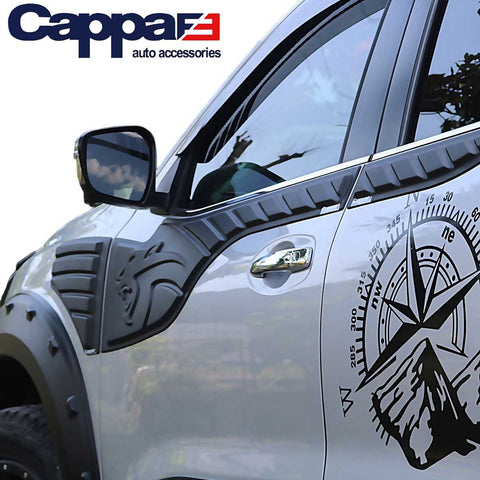 ABS Side Cladding Kits Upper Moulding for Navara D23 NP300 2016-2020 - Luxell Europe