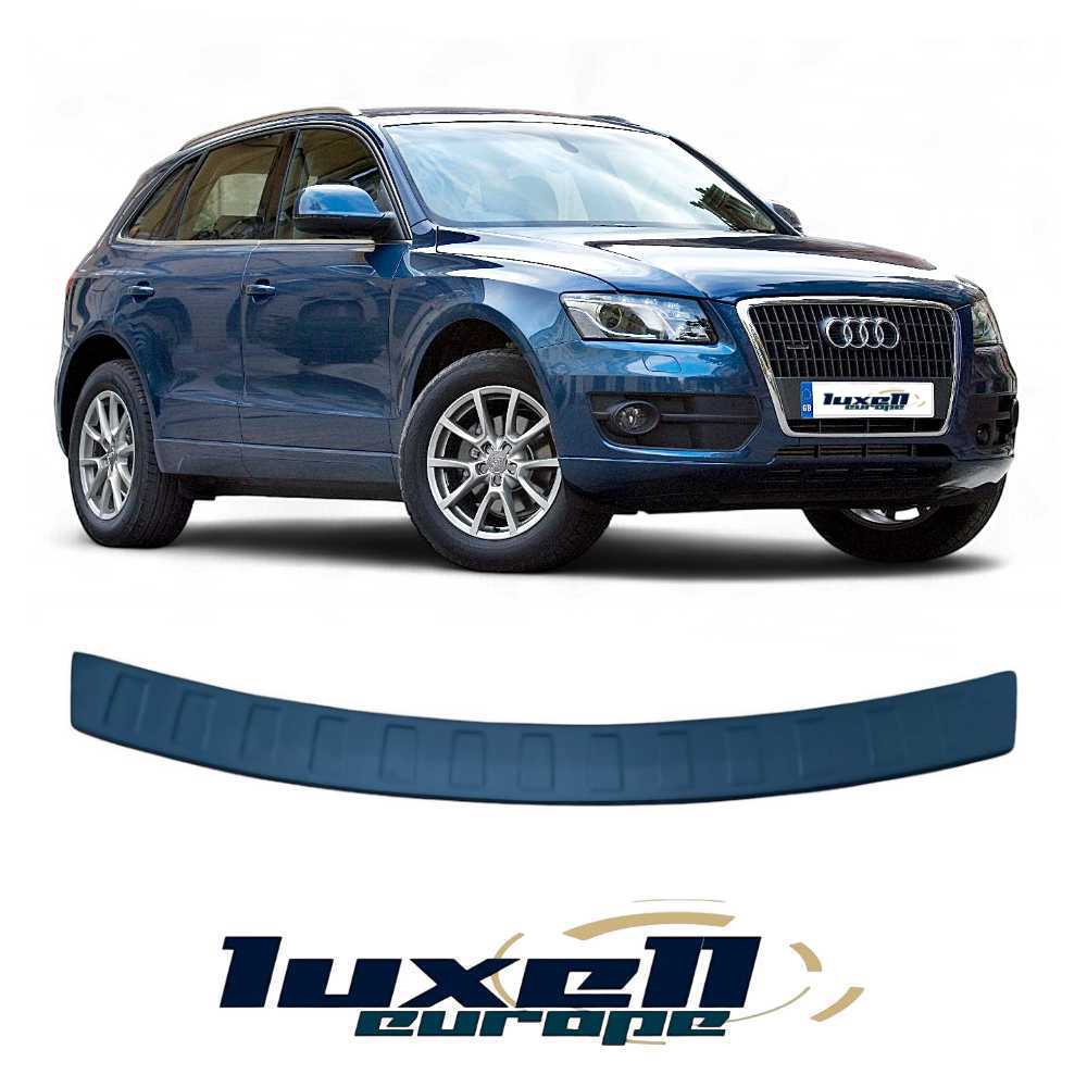 Audi Q5 8R 2008 - 2016 Solid Black ABS Rear Bumper Protector Guard - Luxell Europe