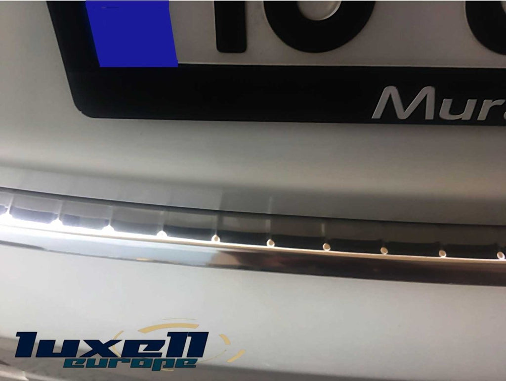 Audi Q7 4L 2006-2015 Chrome Rear Bumper Protector Scratch Guard - Luxell Europe