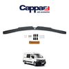Black Bonnet Protector Stone Deflector Guard for Renault Master 2018-2022 - Luxell Europe