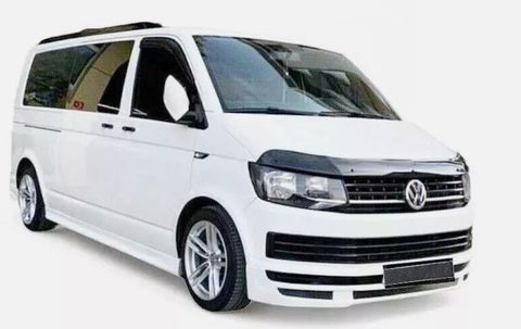 Black Bonnet Protector Stone Deflector Guard for T6 Transporter 2015 - 2021 - Luxell Europe
