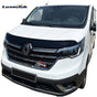 Black Bonnet Protector Wind Stone Deflector FIT RENAULT TRAFIC 2022 ONWARDS - Luxell Europe