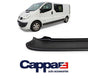 Black Rear Bumper Protector Scratch for Vivaro, Trafic, Primastar 2001-2014 - Luxell Europe