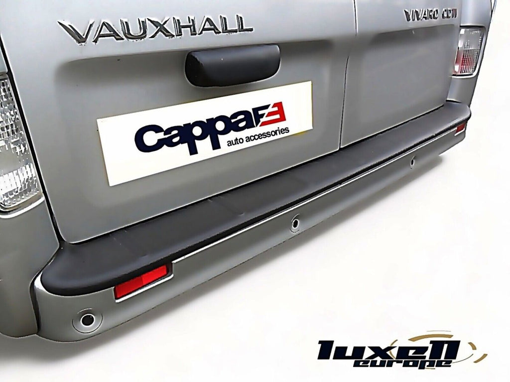 Black Rear Bumper Protector Scratch for Vivaro, Trafic, Primastar 2001-2014 - Luxell Europe