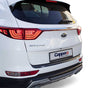 Black Rear Bumper Protector Scratch Guard for KIA Sportage 2015-2019 - Luxell Europe