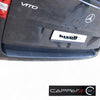 Black Rear Bumper Sill Protector for Mercedes Vito TAXI W447 2014-2023 - Luxell Europe