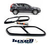 Black Stainless Steel Rear Muffler Exhaust Trim Frame for Volvo XC60 2013–2017 | Premium Fit & Stylish Finish - Luxell Europe