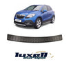 Carbon Look Rear Bumper Protector Scratch Guard for Vauxhall Opel Mokka (2013-2023) - Luxell Europe