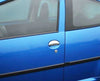 Chrome Door Handle Cover Set for Citroen C1 2005-2014, Peugeot 206 1998-2006, Toyota Aygo 2007-2014 (2-Door, 2 Pieces Stainless Steel) - Luxell Europe