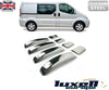 Chrome Door Handle Covers 4 Doors Stainless Steel for Vauxhall Vivaro, Renault Trafic, Nissan Primastar (2001 - 2014) - Luxell Europe