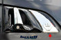 Chrome Door Handle Trim Covers for Scania V8 Series (2 Pcs) - Stylish and Durable Design - Luxell Europe