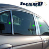 Chrome Door Post Pillars B-C Pillar 6 Pcs for Jaguar X-Type Saloon 2001-2009 - Luxell Europe