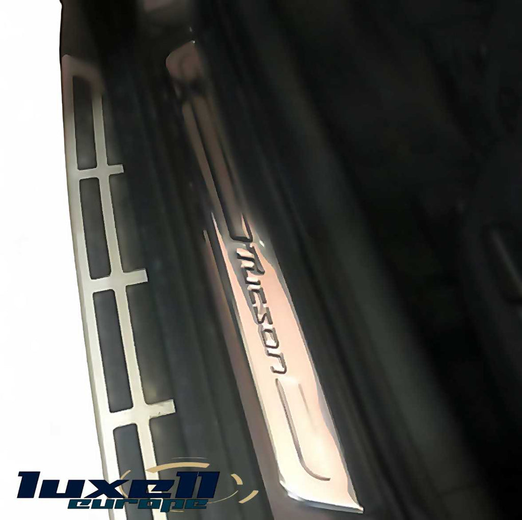 Achterbumper Protector Guard Voor Hyundai Voor Tucson 2015-2019 Auto Achterbumper Protector Guard Voor Hyundai Voor Tucson 2015-2019 Auto
