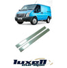 Chrome Door Sill Scratch Protector for Ford Transit MK6 MK7 2000-2013 - Luxell Europe