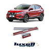 Chrome Door Sill Scratch Protector Guard Set for Nissan Qashqai 2007-2020 (4 Pieces) - Luxell Europe