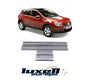 Chrome Door Sill Scratch Protector Guard Set for Nissan Qashqai 2007-2020 (4 Pieces) - Luxell Europe