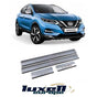 Chrome Door Sill Scratch Protector Guard Set for Nissan Qashqai 2007-2020 (4 Pieces) - Luxell Europe