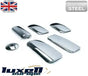 Chrome Exterior Door Handle Cover Set for Ford Transit MK6 MK7 2000 - 2013 - 5Door - Luxell Europe