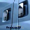 Chrome Exterior Door Handle Cover Set for Ford Transit MK6 MK7 2000 - 2013 - 5Door - Luxell Europe