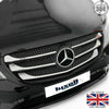 Chrome Front Grill Strips Trim 5 Pcs - Stainless Steel - Fits Mercedes Vito / Taxi W447 - Luxell Europe